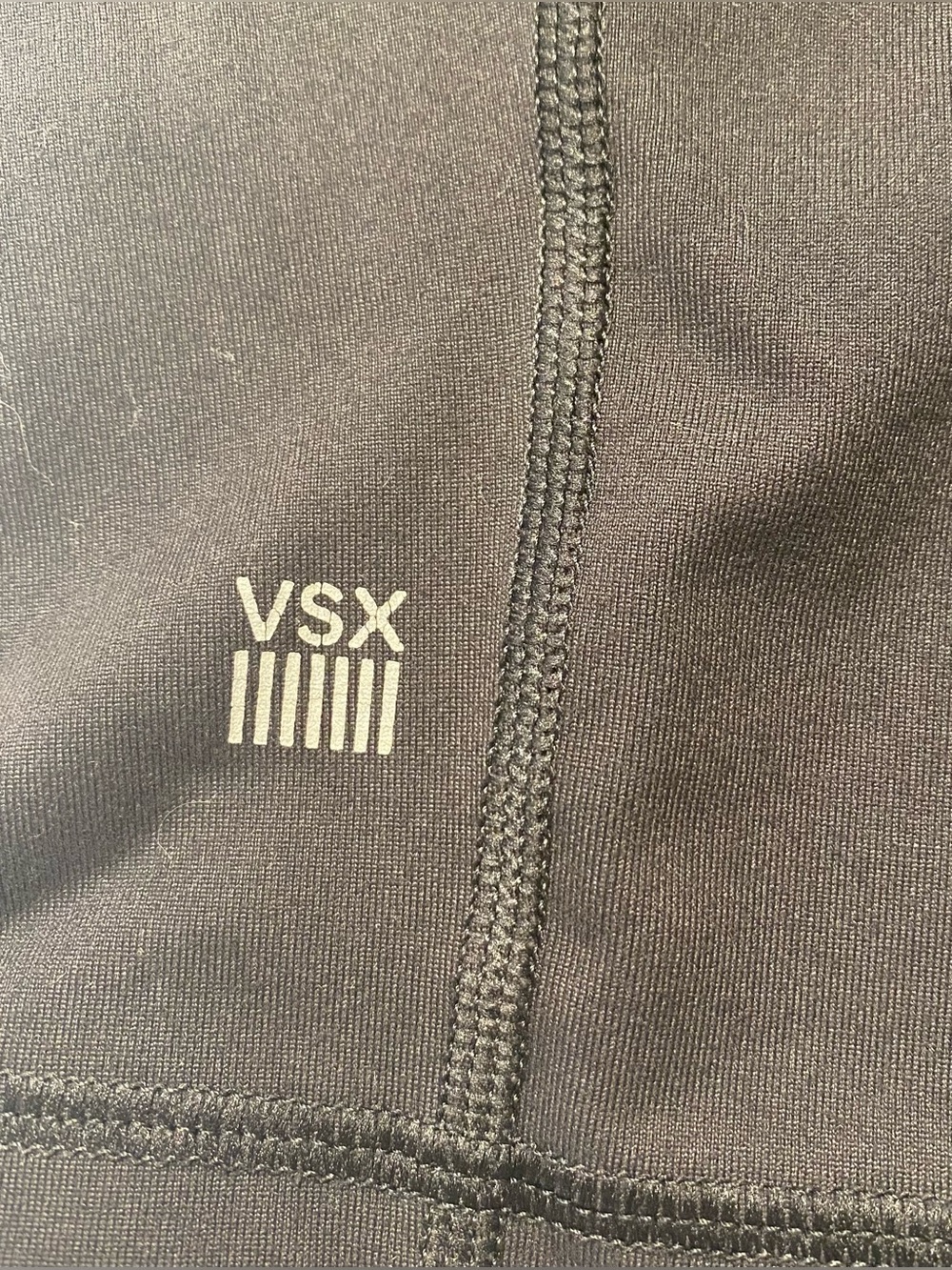 Black Victoria's Secret VSX Cropped Athletic Leggings - Picture 4 of 6